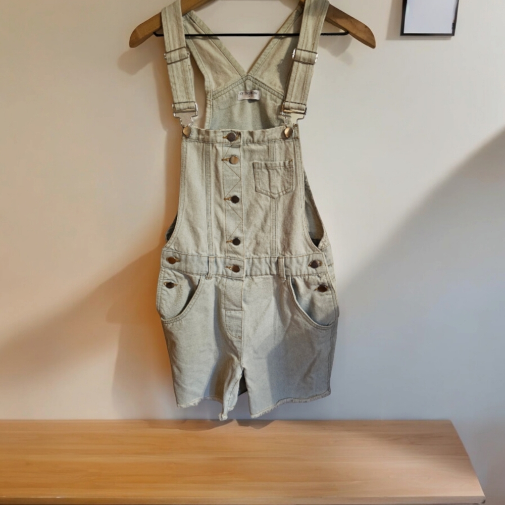 Overall Jean shorts